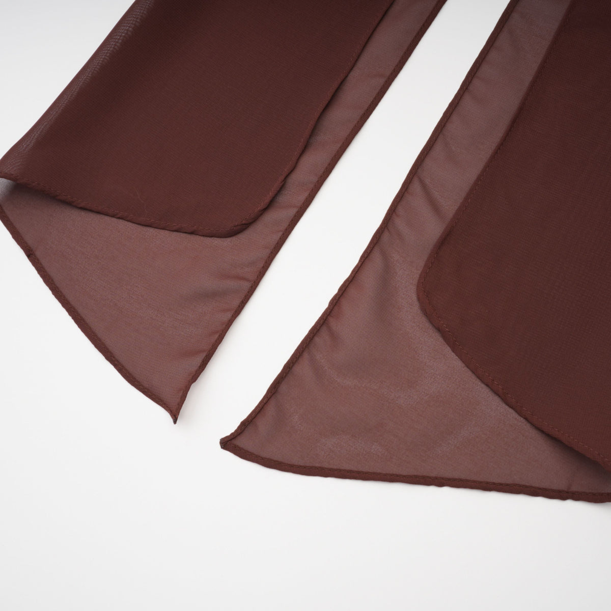 Inmaculada Drape Detaylı Saten Maxi Elbise Kahverengi