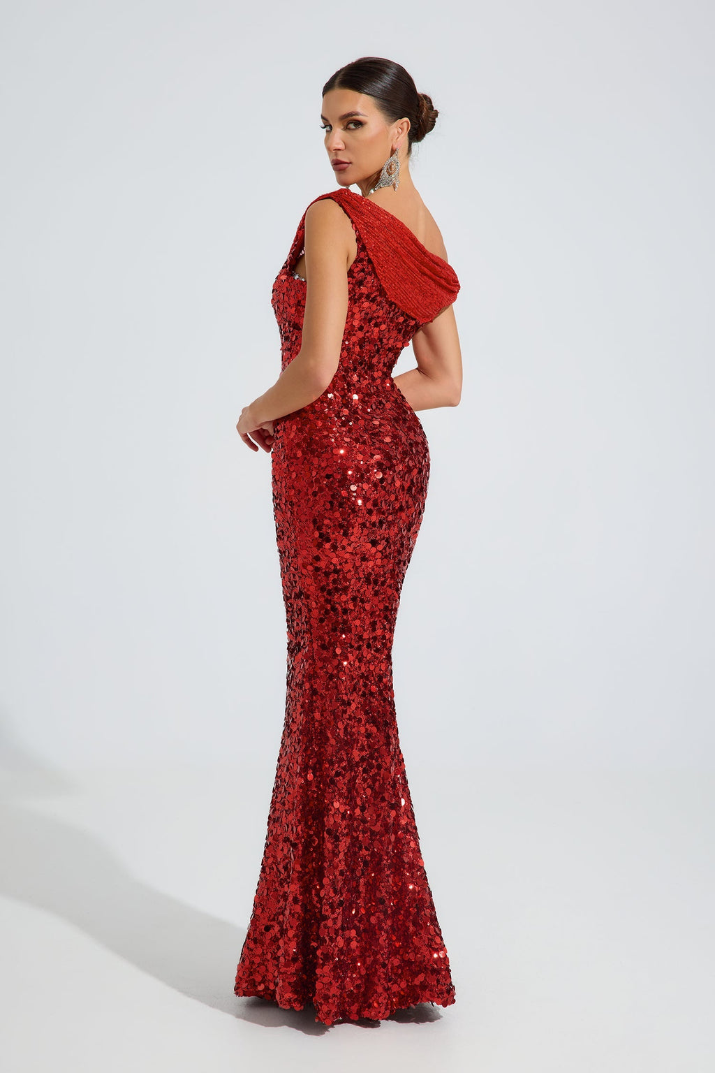 Maeve Scarlet Pullu Glam Maxi Elbise