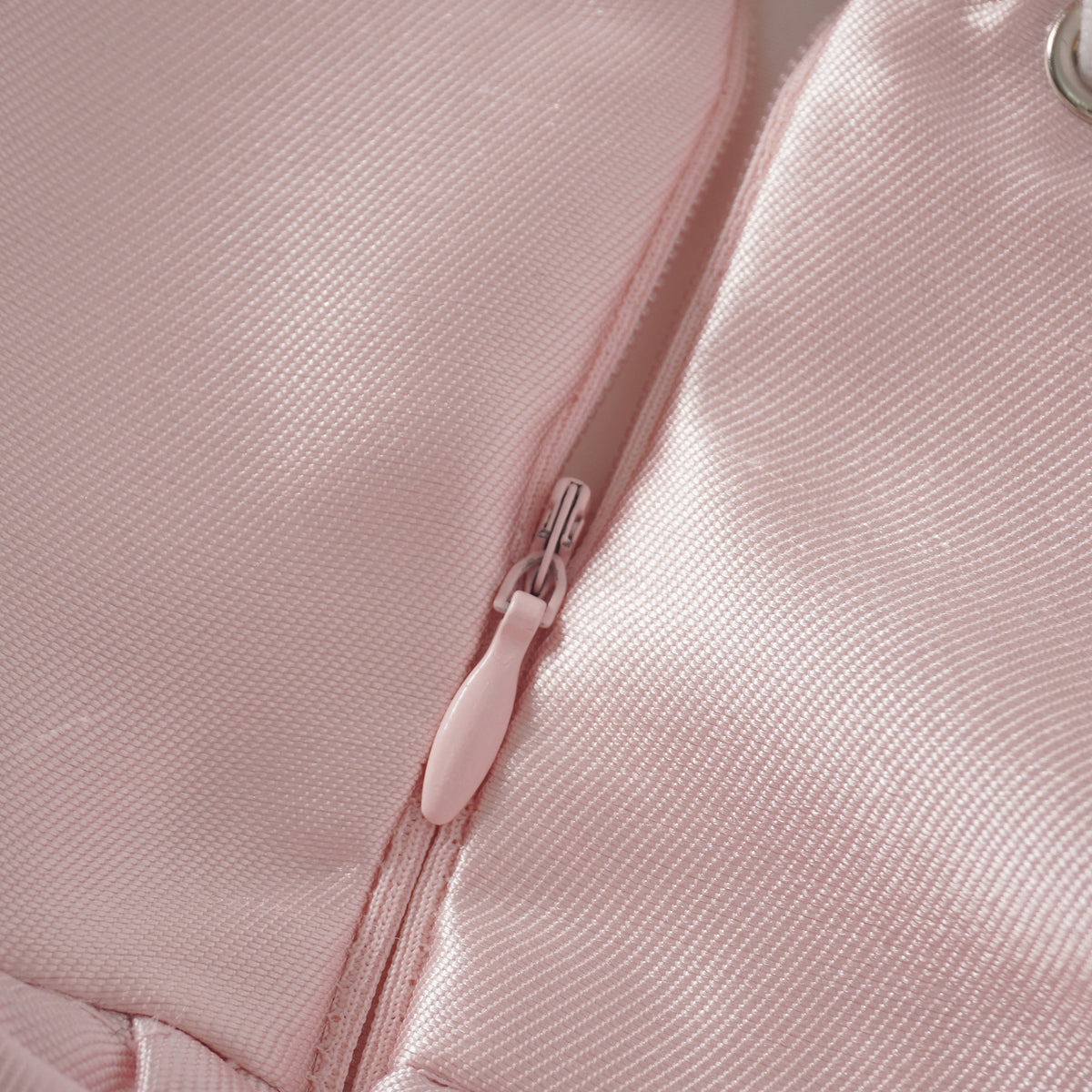 Laurine Fırfır Detaylı Saten Mini Elbise Pembe