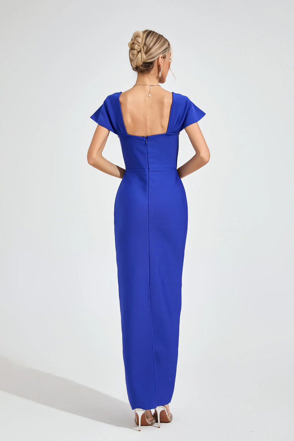 Lousia Mavi Elmas Maxi Elbise