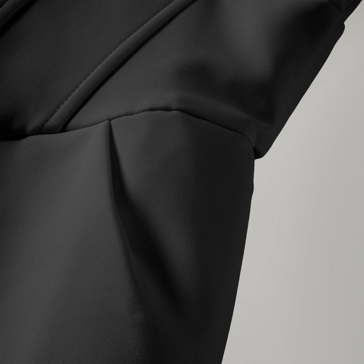 Inmaculada Korse Detaylı Blazer Mini Elbise Siyah