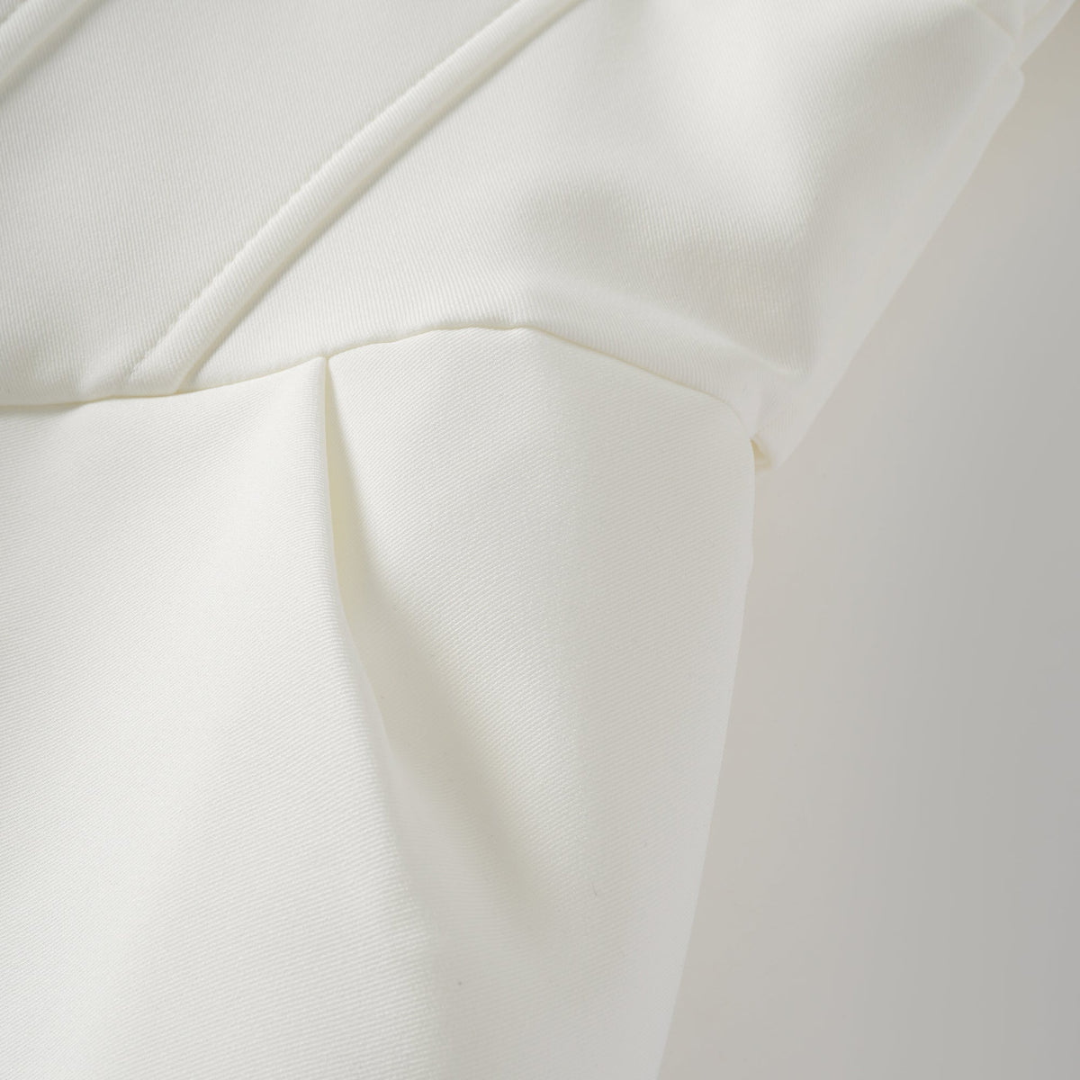 Inmaculada Korse Detaylı Blazer Mini Elbise Beyaz