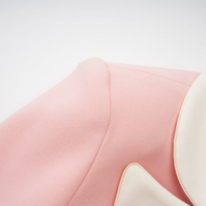 Claretta Renk Bloklu Ceket Pantolon Takımı Pembe