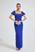 Lousia Mavi Elmas Maxi Elbise