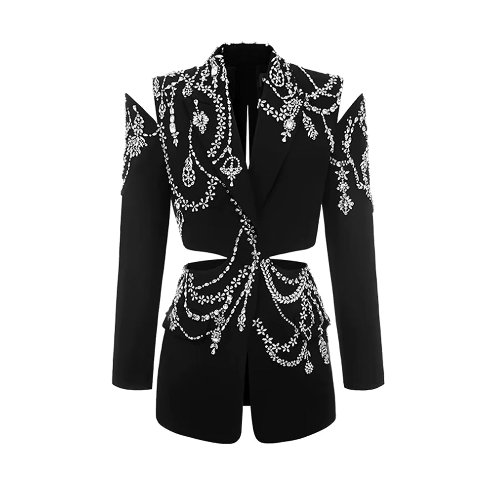 Kristal İşlemeli Blazer