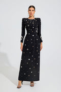 Ottoline Celestial Süslemeli Maxi Elbise