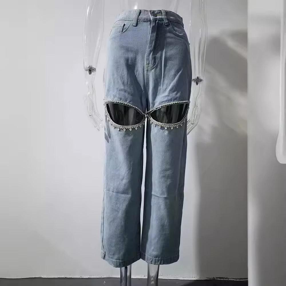 Mücevher Bölümler Jean Pantolon