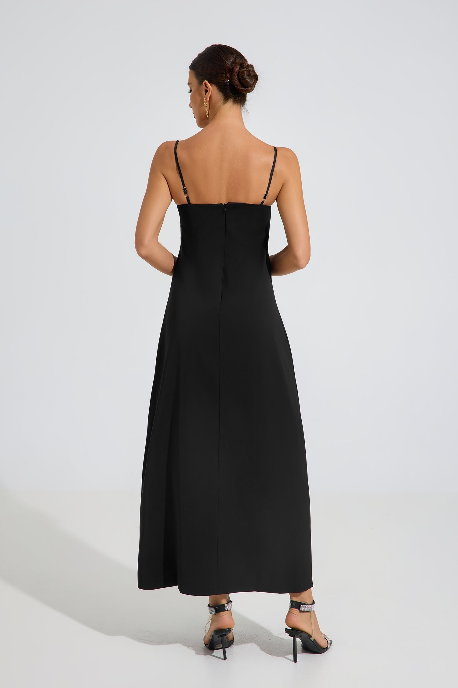 Ashby Bloom Cascade Maxi Elbise