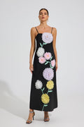 Ashby Bloom Cascade Maxi Elbise