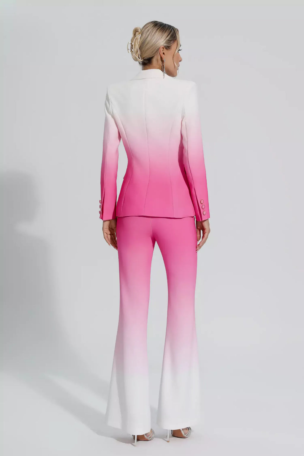 Anya Degrade Pembe Blazer Takımı