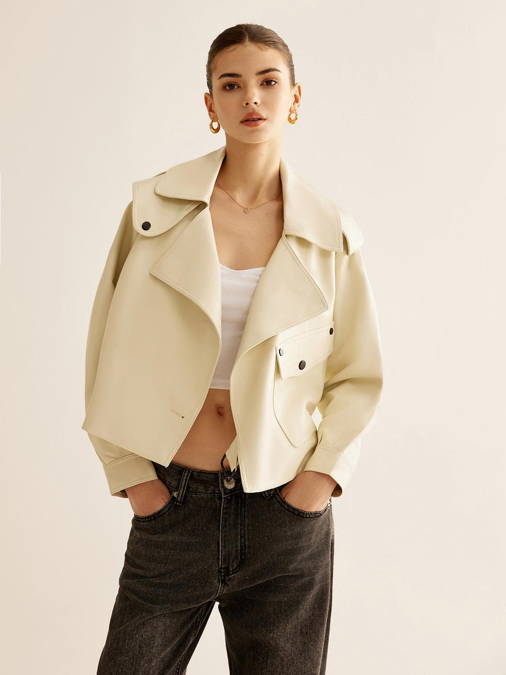 Creme Chic -Ceket