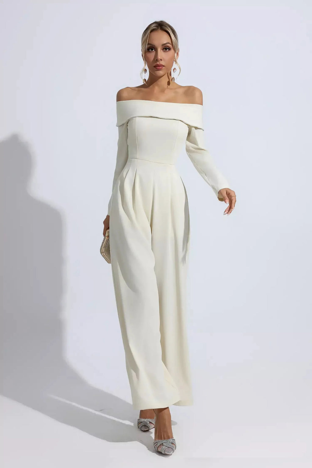 Cassidy Off Shoulder Drape Tulum