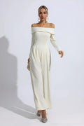 Cassidy Off Shoulder Drape Tulum