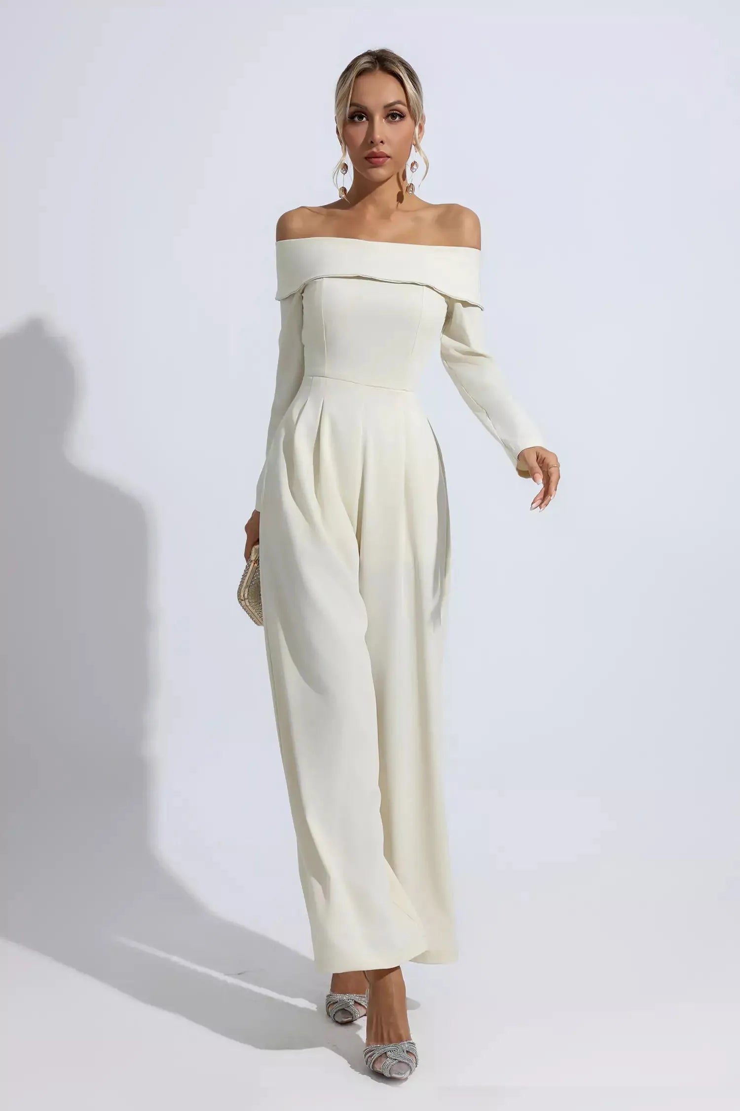 Cassidy Off Shoulder Drape Tulum