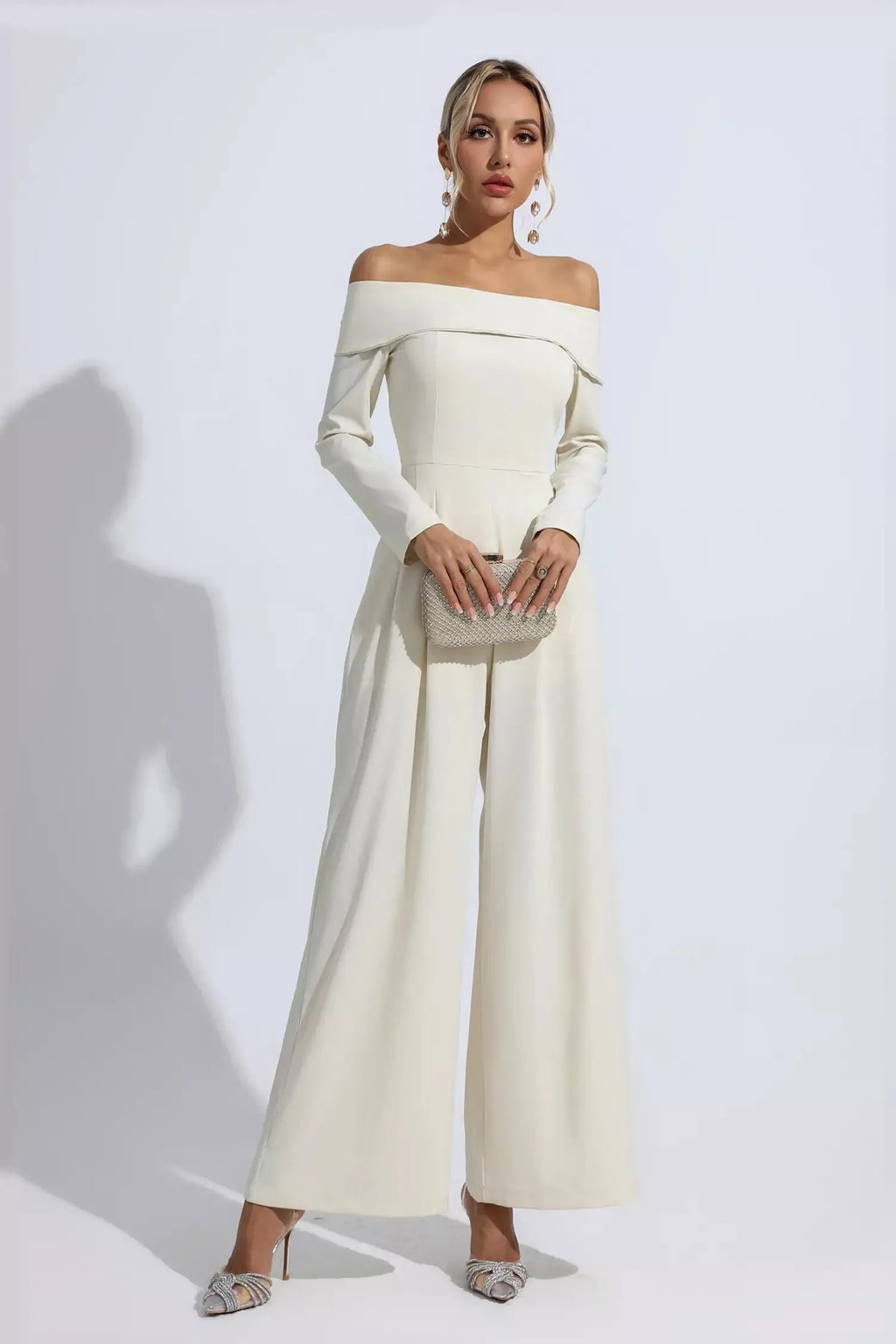 Cassidy Off Shoulder Drape Tulum