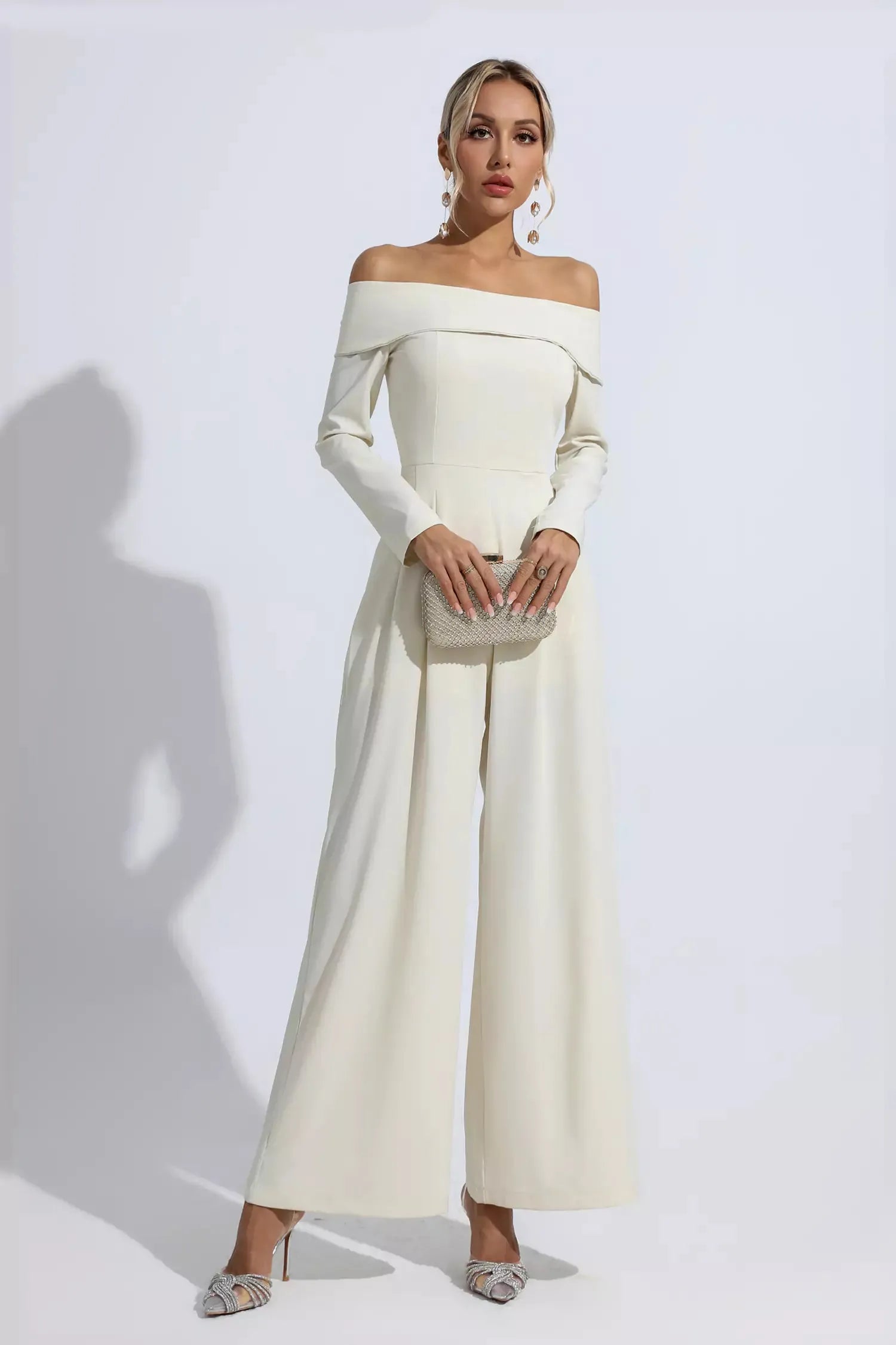Cassidy Off Shoulder Drape Tulum