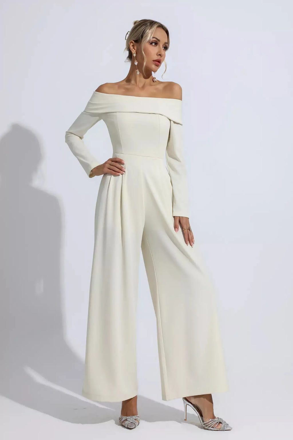 Cassidy Off Shoulder Drape Tulum