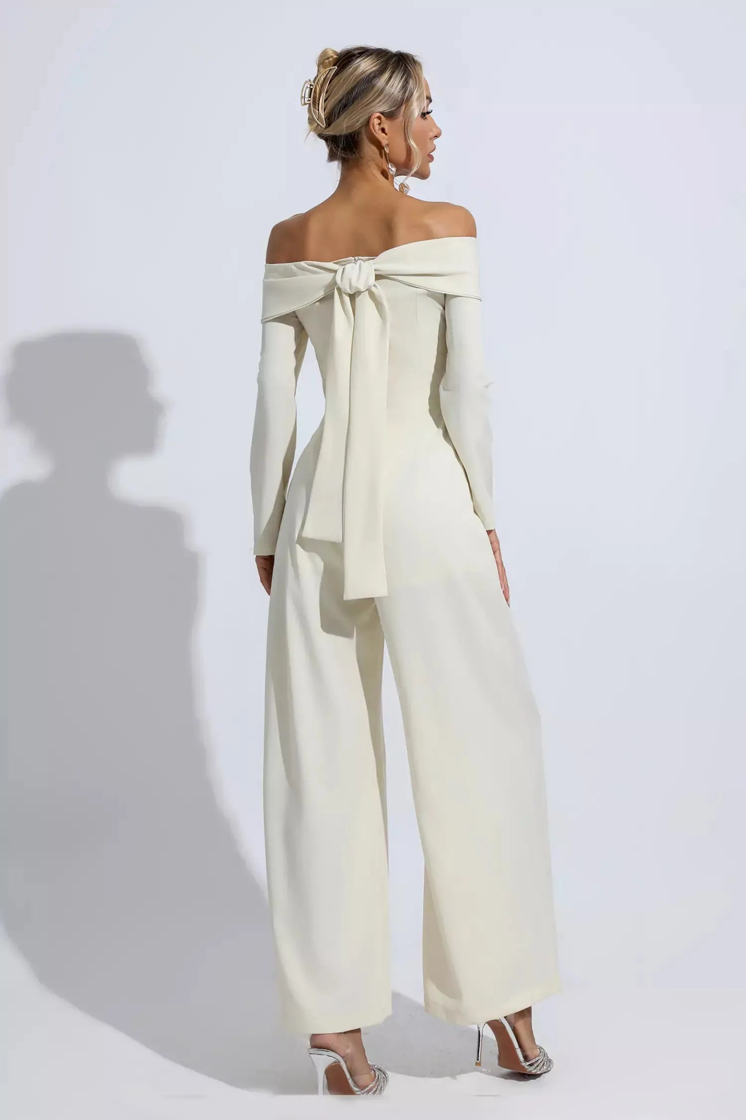 Cassidy Off Shoulder Drape Tulum
