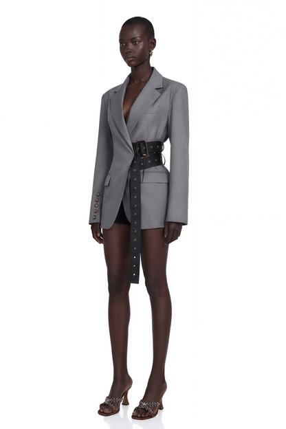 Thérèse Kemer Detaylı Blazer Ceket