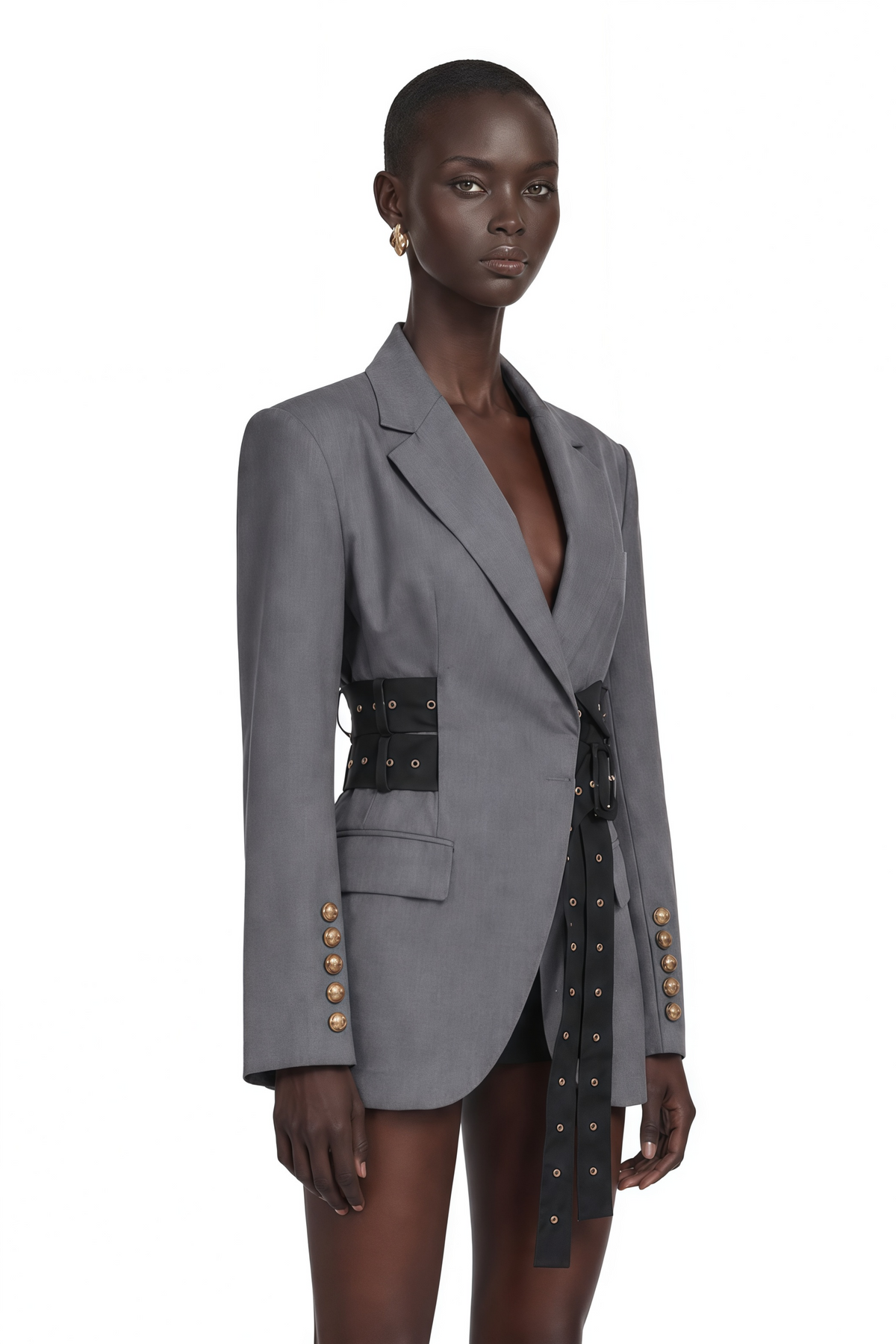 Thérèse Kemer Detaylı Blazer Ceket