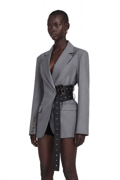Thérèse Kemer Detaylı Blazer Ceket