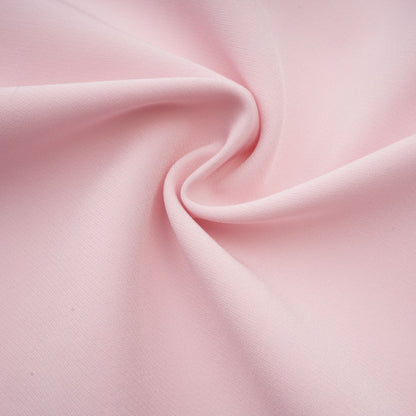 Elise Fiyonk Detaylı Yırtmaç Yaka Midi Elbise Pembe
