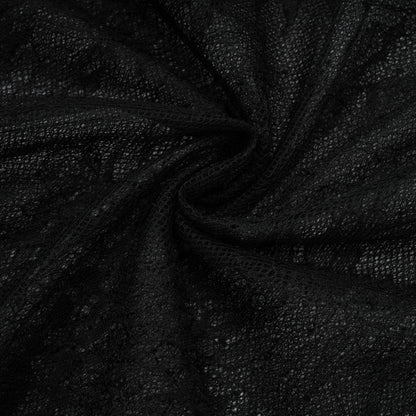 Jeanne Tek Omuz Dekolteli Maksi Elbise Siyah