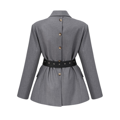 Thérèse Kemer Detaylı Blazer Ceket