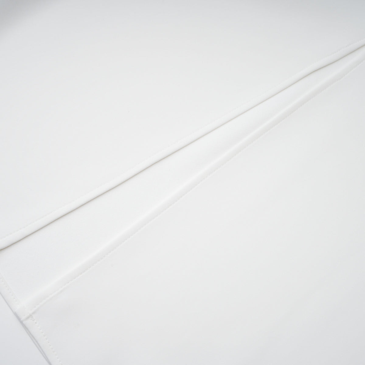 Solara Düşük Omuz Drape Detaylı Midi Elbise Beyaz