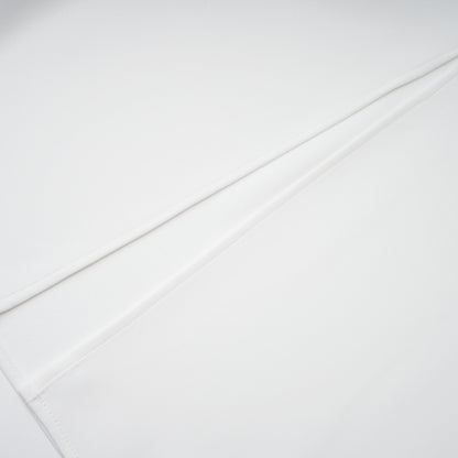 Solara Düşük Omuz Drape Detaylı Midi Elbise Beyaz