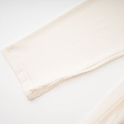 Harriet Cut-out ve Büzgü Detaylı Maksi Elbise Beyaz