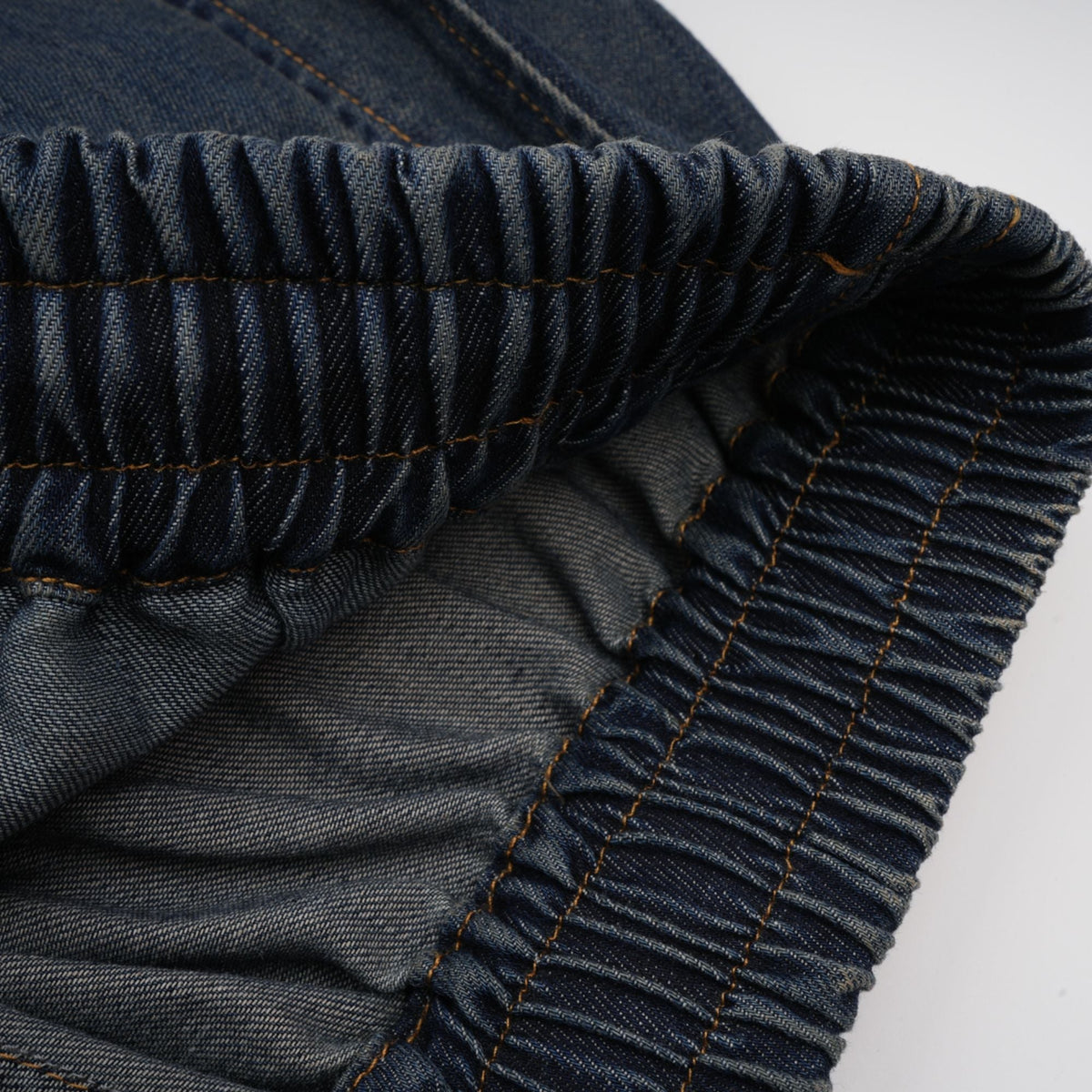 Sylvie Dantel Detaylı Denim Üst ve Şort Takımı Mavi