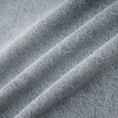 Daphné Kristal Taşlı Kolsuz Denim Mini Elbise Mavi