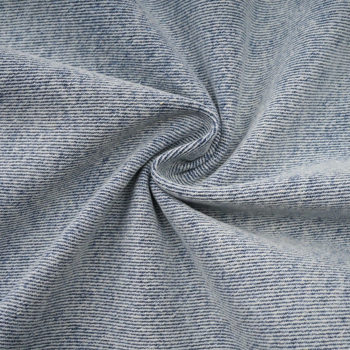 Daphné Kristal İşlemeli Kolsuz Denim Mini Elbise Mavi