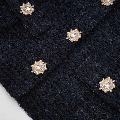 Josette Peplum Detaylı Panelli Maksi Elbise Mavi