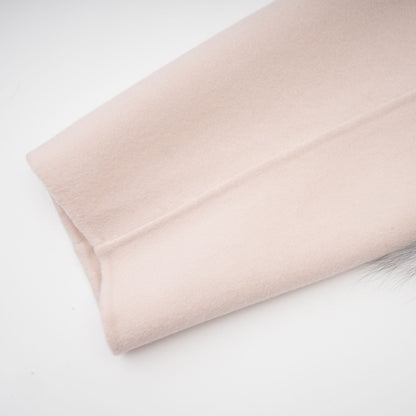 Vienne Çapraz Patlı Kısa Kaban Pembe