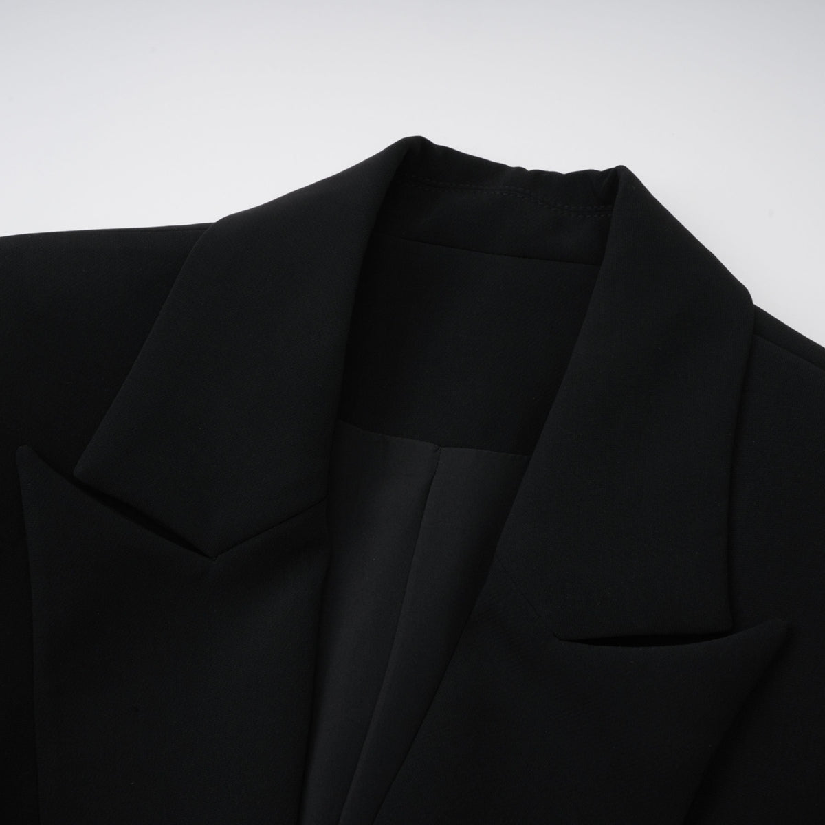 Rébecca Blok Renkli Mini Blazer Elbise Siyah Beyaz