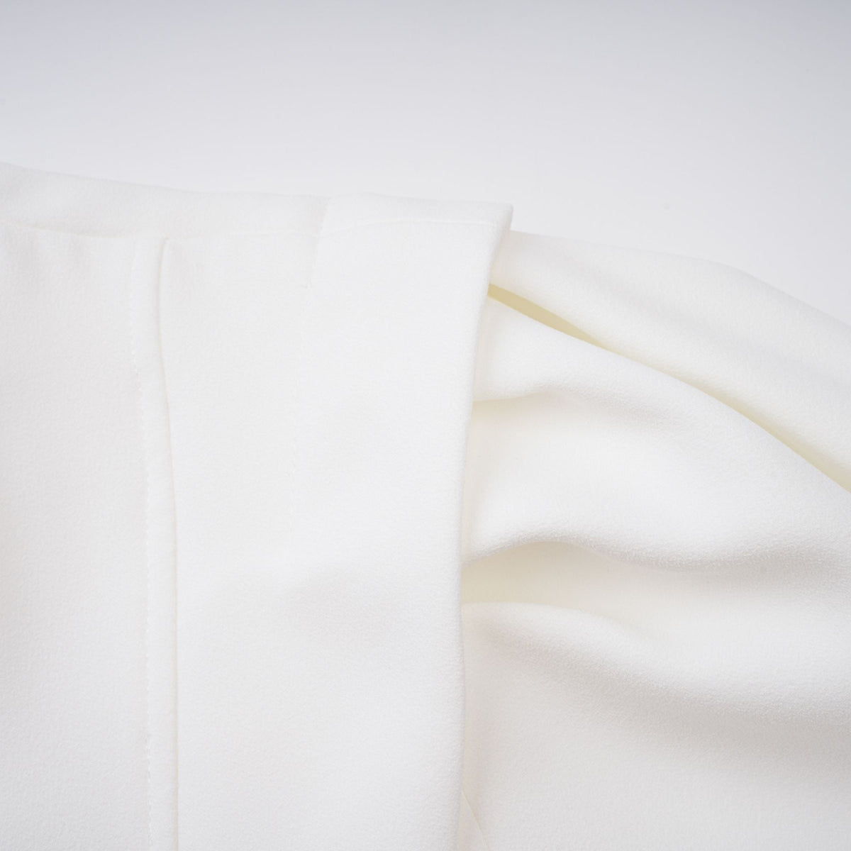 Gwenaëlle Peplum Bel Detaylı Bluz Beyaz