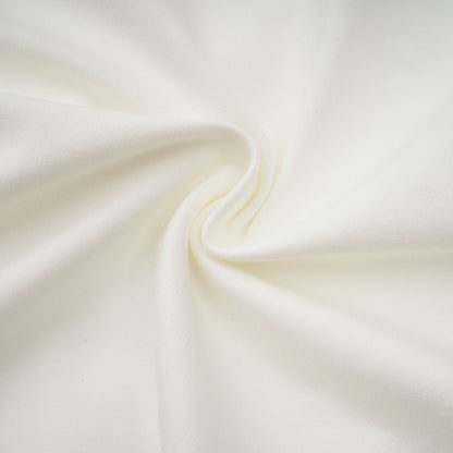 Hanna Büzgü Detaylı Düşük Omuz Crop Bluz Beyaz
