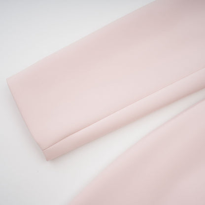 Anaïs Kristal Taşlı Renk Bloklu Midi Elbise Pembe