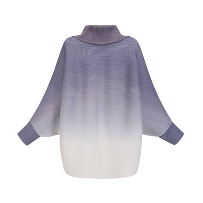Agathe Degrade ve Krinkıl Detaylı Bluz Pantolon Takımı Mor