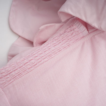 Juliette Düşük Omuz 3D Çiçek Detaylı Mini Elbise Pembe