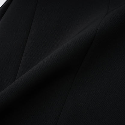 Verena Çiçekli Dantel Detaylı Blazer Ceket Siyah