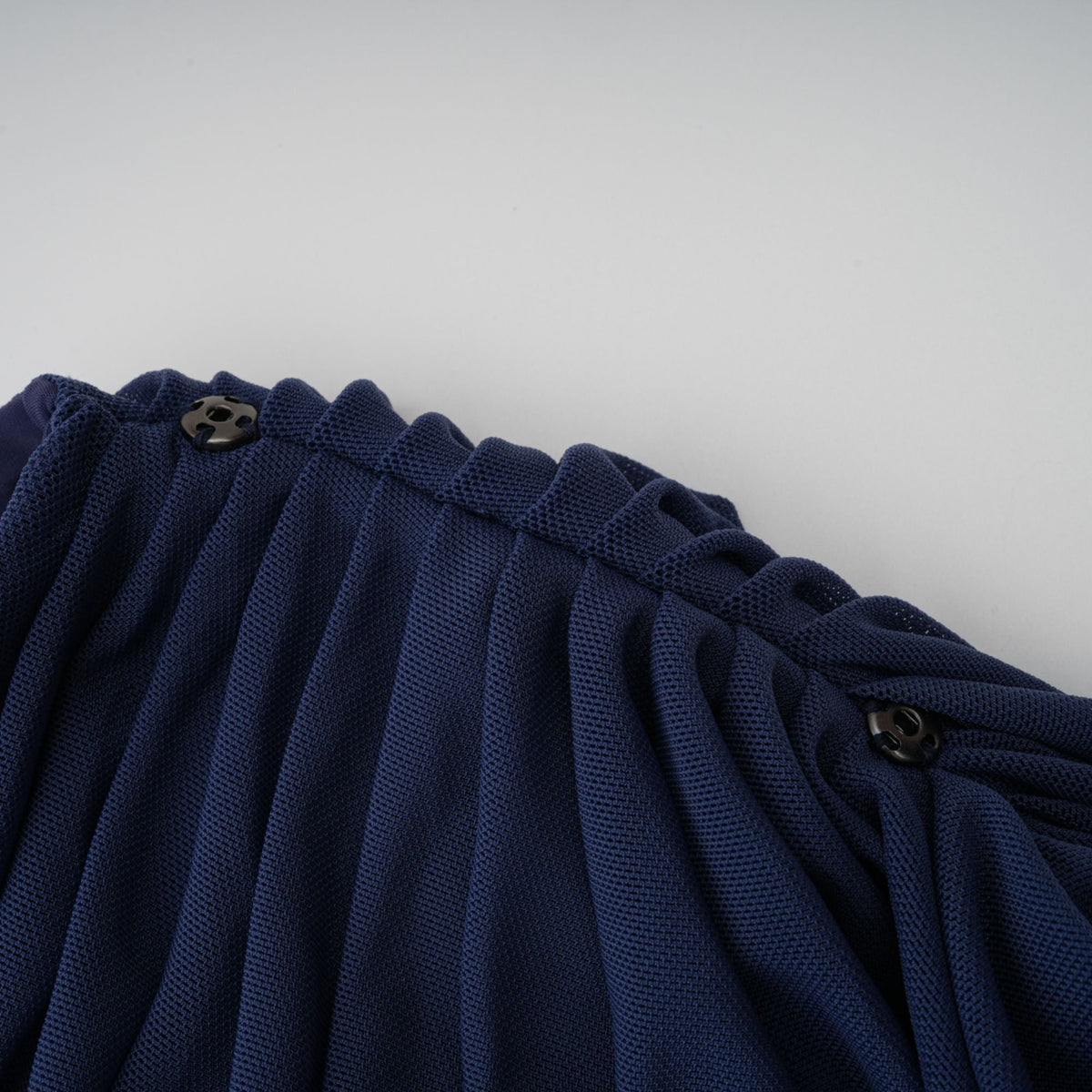 Lyra Pile ve Drape Detaylı Maksi Elbise Lacivert