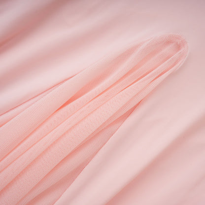 Rêverie Kalp Yaka Pileli Maksi Elbise Pembe