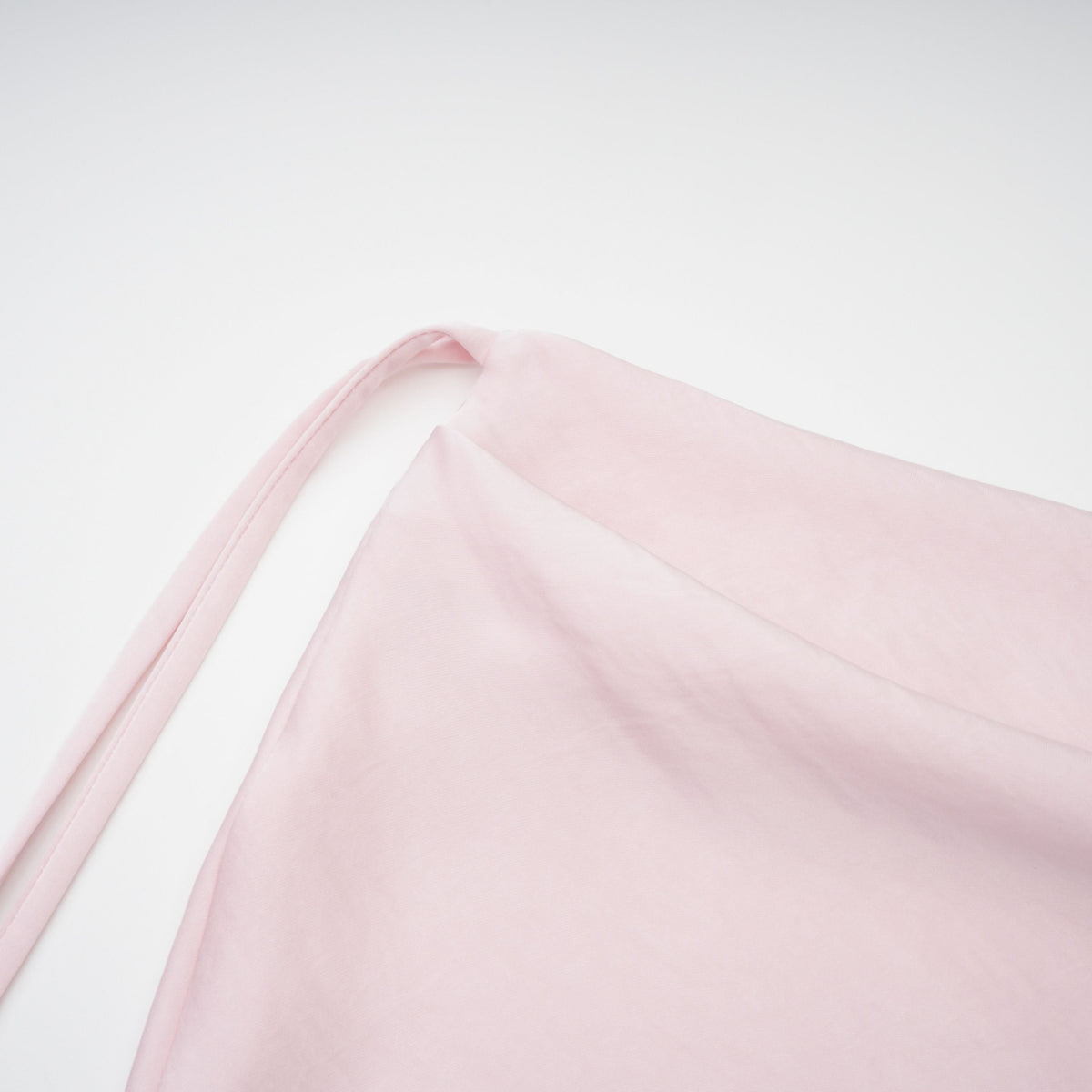 Teodora Korse Detaylı Body ve Saten Etek Takım Pembe