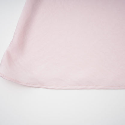 Teodora Korse Detaylı Body ve Saten Etek Takım Pembe