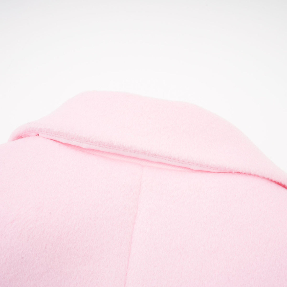 Louisette Suni Kürk Detaylı Palto Pembe