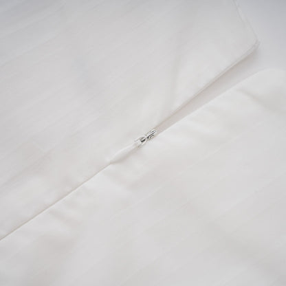 Vienne Bağcıklı Pileli Maksi Elbise Beyaz