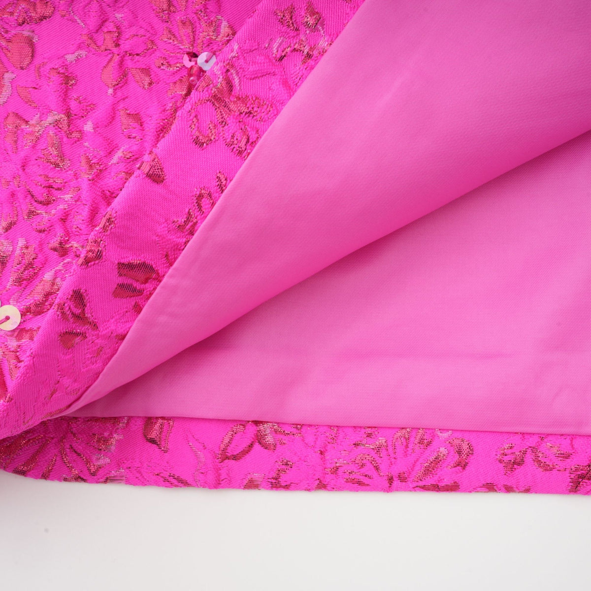 Celestia Çiçek Aplikeli Mini Elbise Pembe